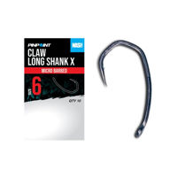 Nash Pinpoint Claw Long Shank X Micro Barbed Hooks